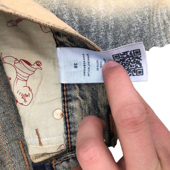 Brand New True Religion Jeans Size 38 STRAIGHT - Picture 7 of 11